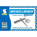 BOITE DE 100 BASCULE ET 100 ROSACE